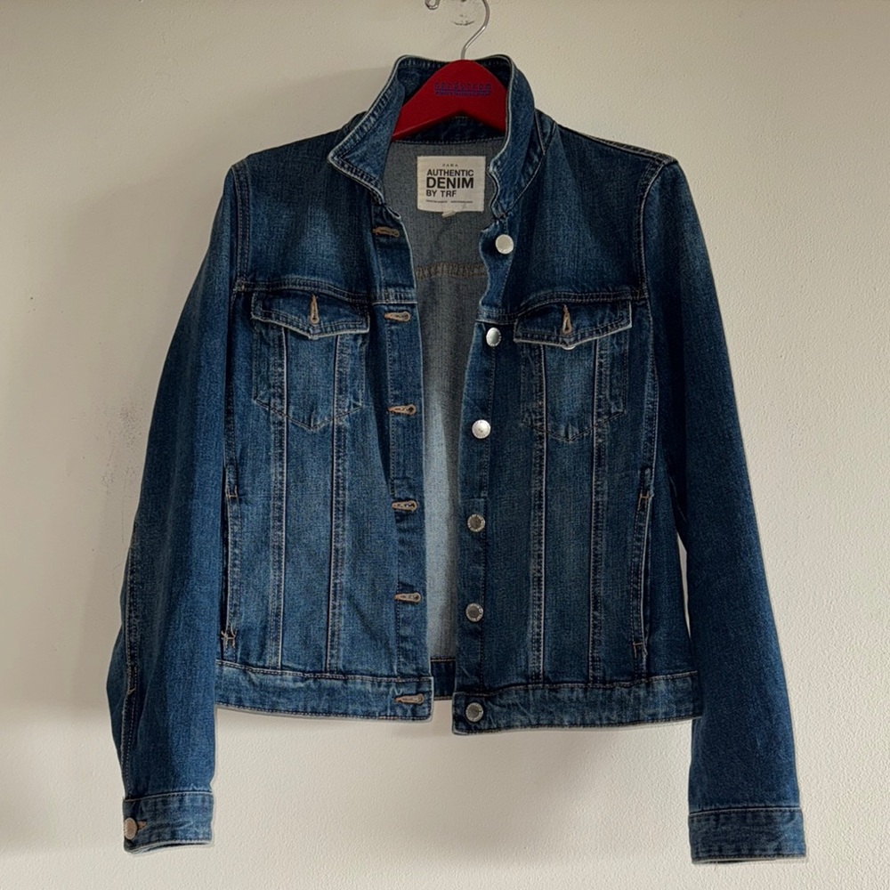 Zara Authentic Denim by TRF jacket